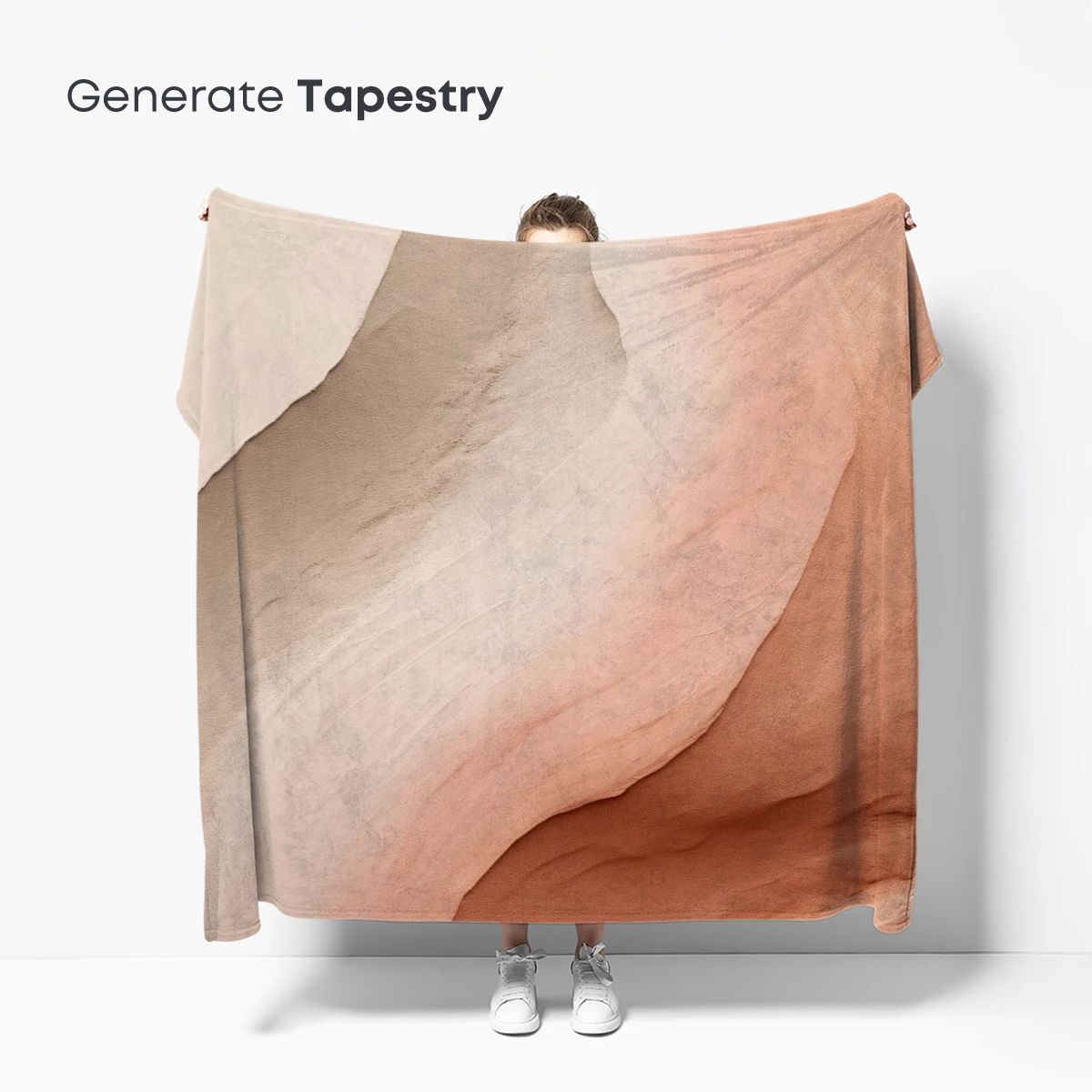 Desert Dunes in Pastel Hues - Image 5