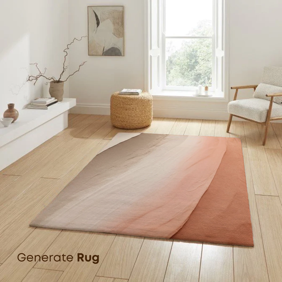 Desert Dunes in Pastel Hues - Image 6