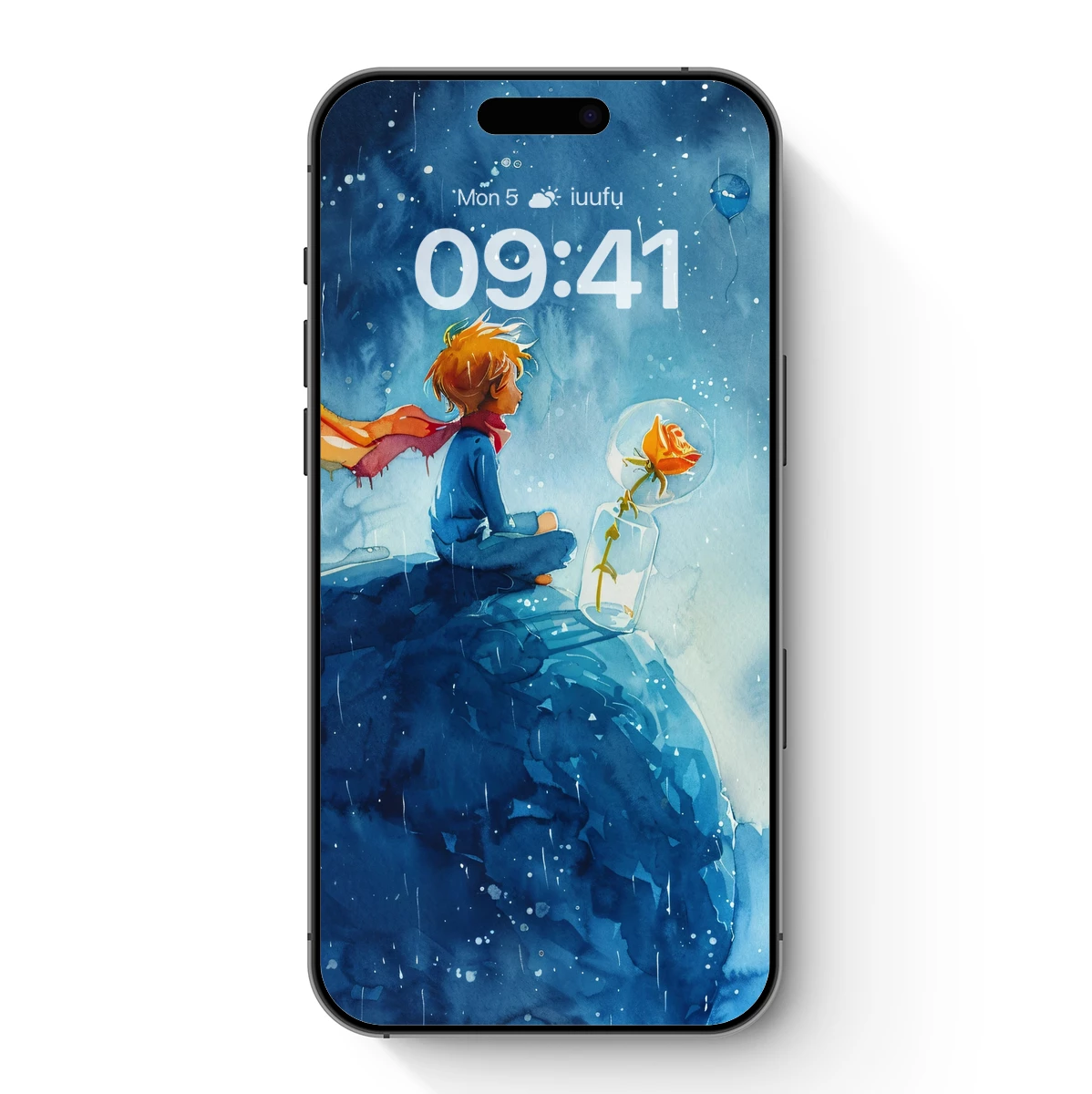 Little Prince's Cosmic Rose: A Surreal Odyssey