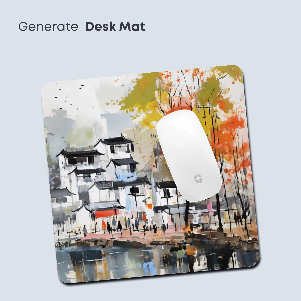 Autumn Reflections in Ancient Town - Image 4