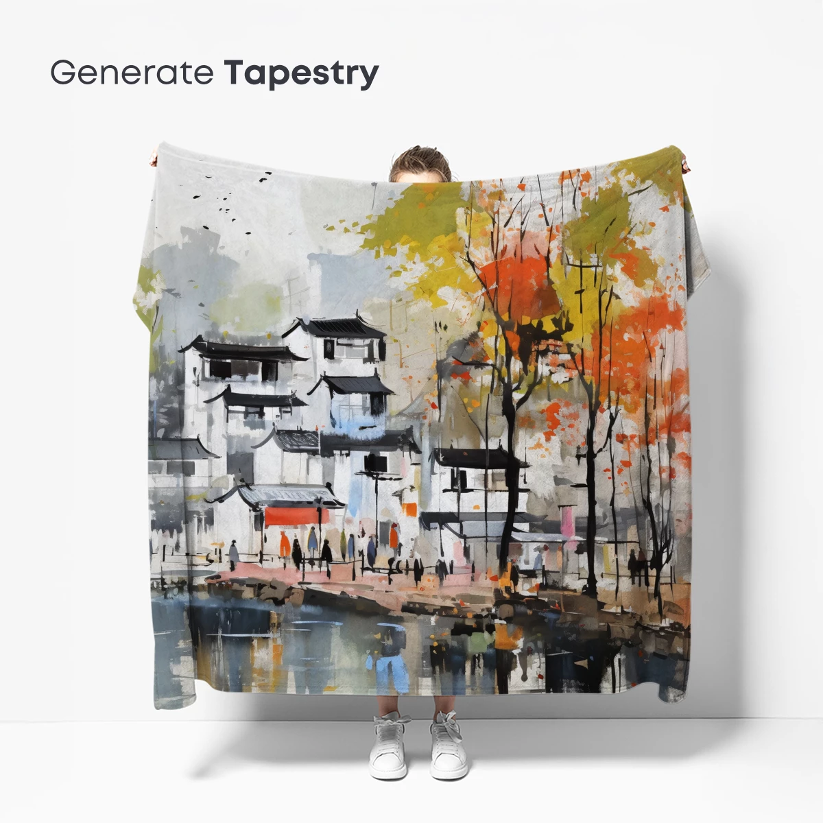 Autumn Reflections in Ancient Town - Image 5