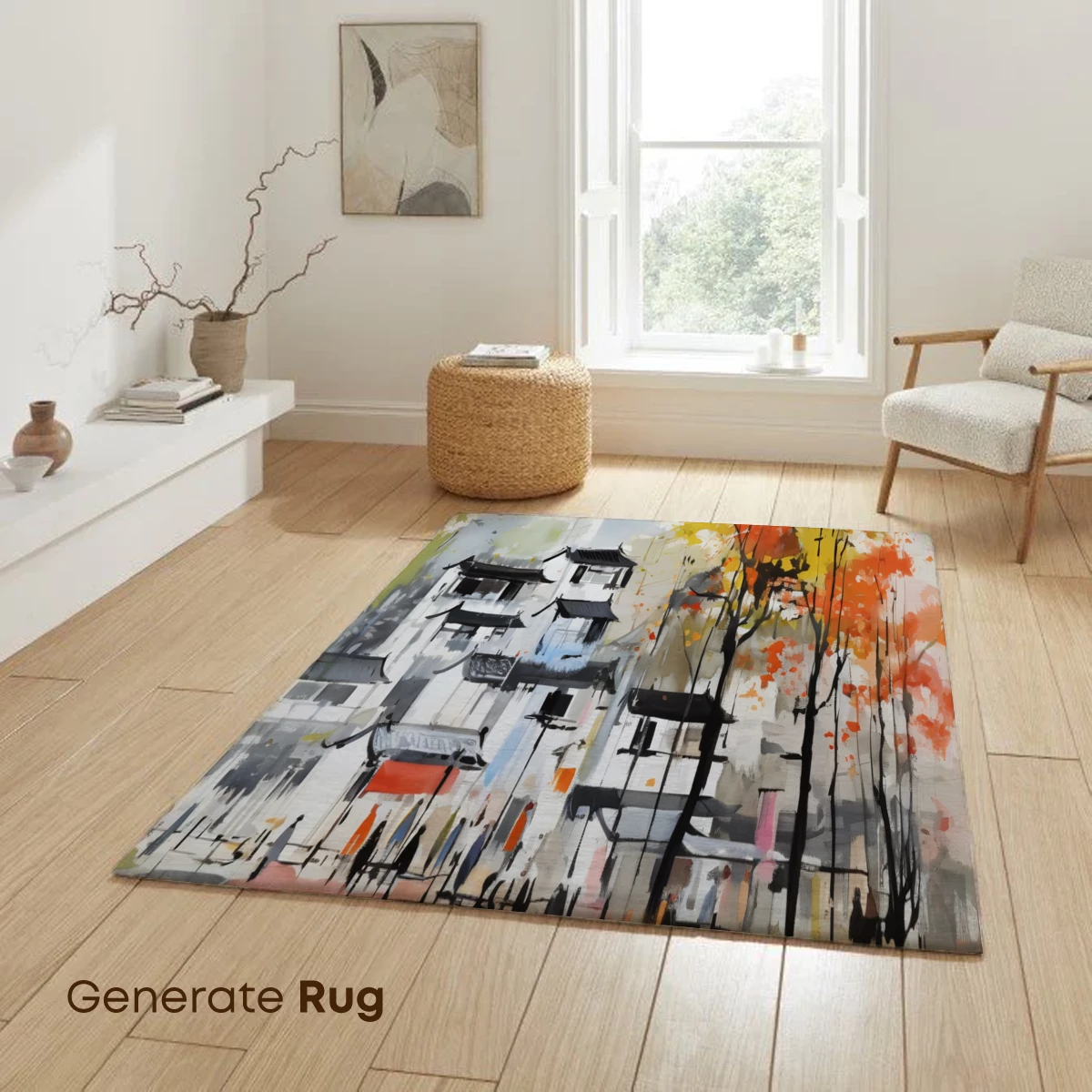 Autumn Reflections in Ancient Town - Image 6