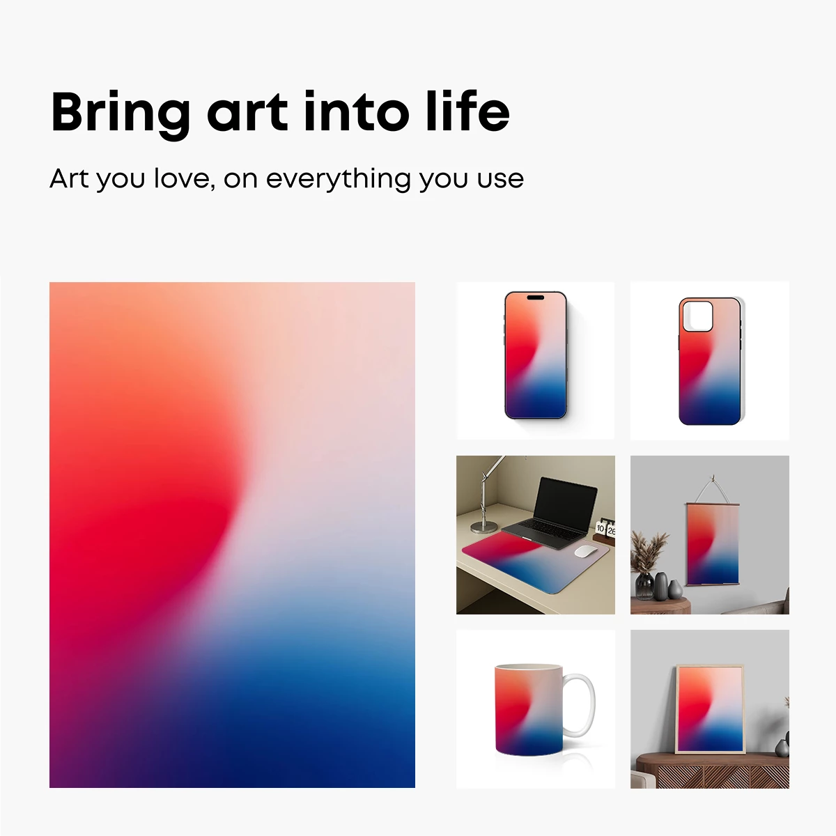Gradient Fusion: Abstract Color Harmony - Image 2