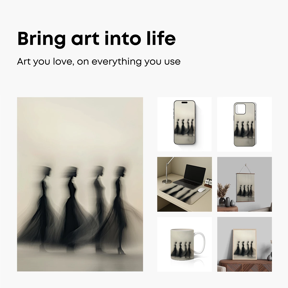 Ethereal Silhouettes in Motion - Image 2