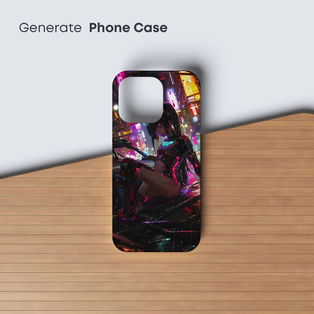 Cyberpunk Neon Warrior: Futuristic Urban Fantasy - Image 3