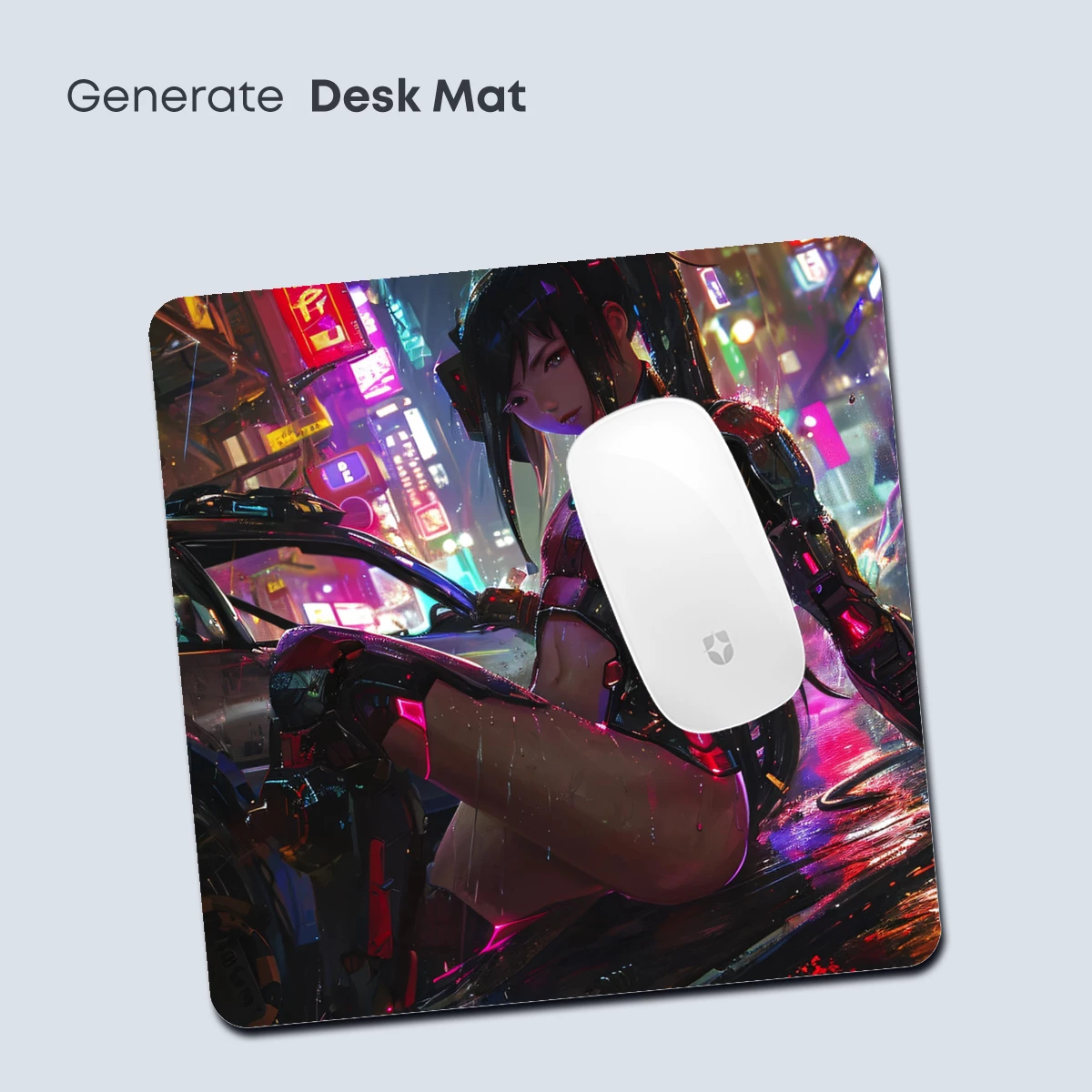 Cyberpunk Neon Warrior: Futuristic Urban Fantasy - Image 4