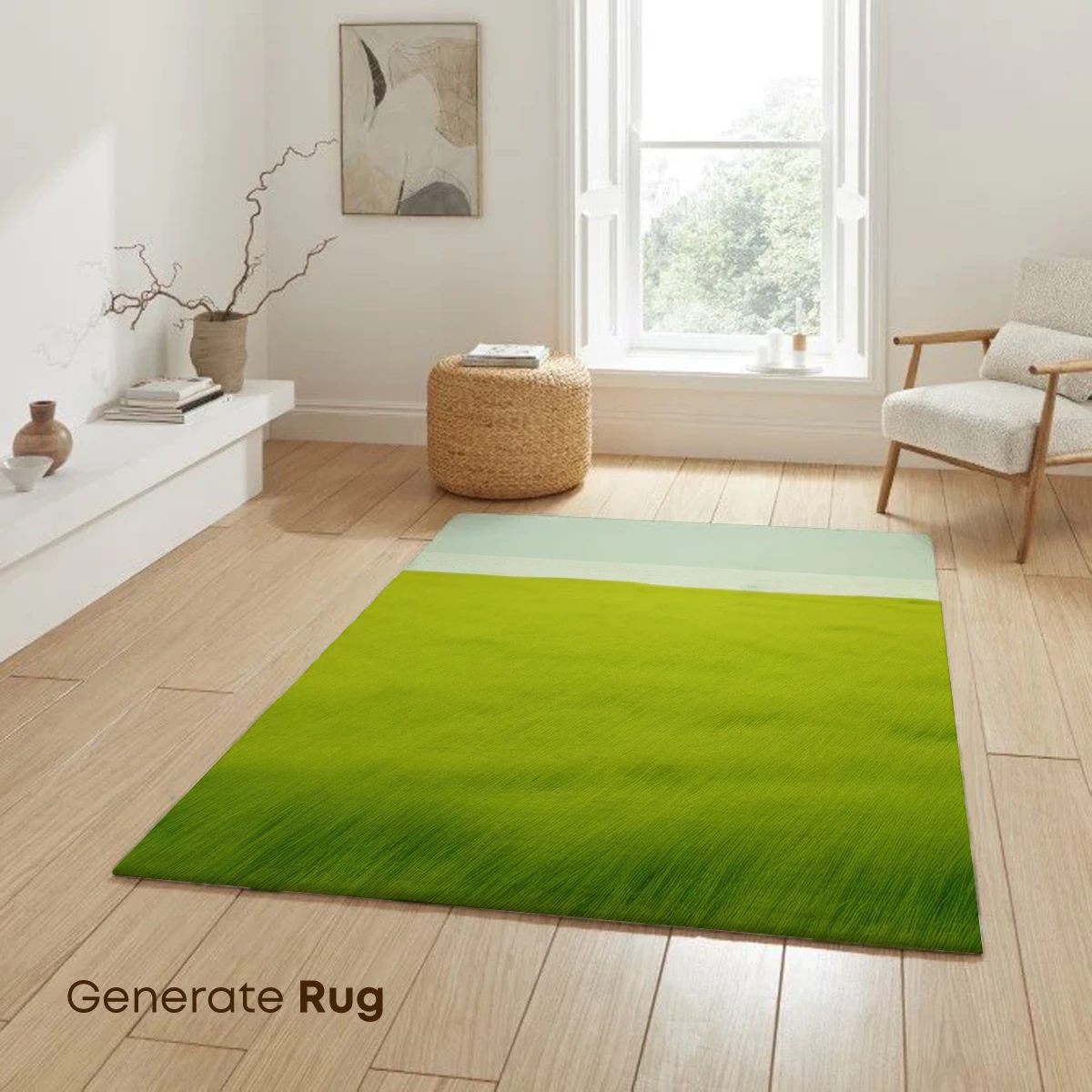 Eternal Green Horizon: A Serene Grassland Symphony - Image 6