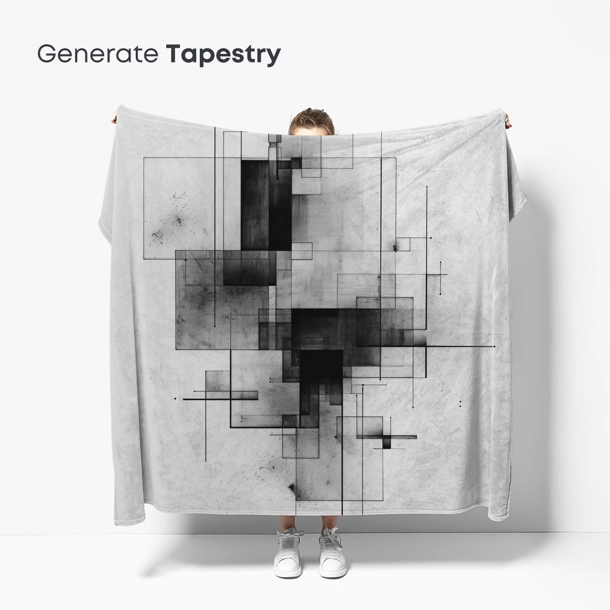 Geometric Shadows: A Study in Monochrome Depth - Image 5