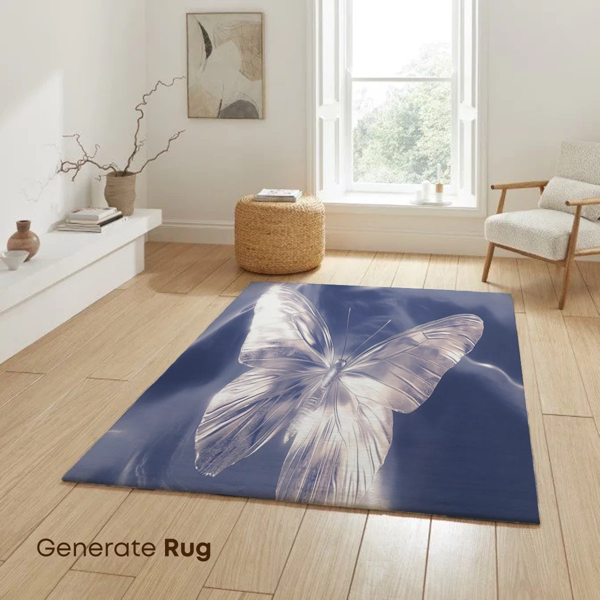 Ethereal Crystal Butterfly: A Frosty Dream - Image 6