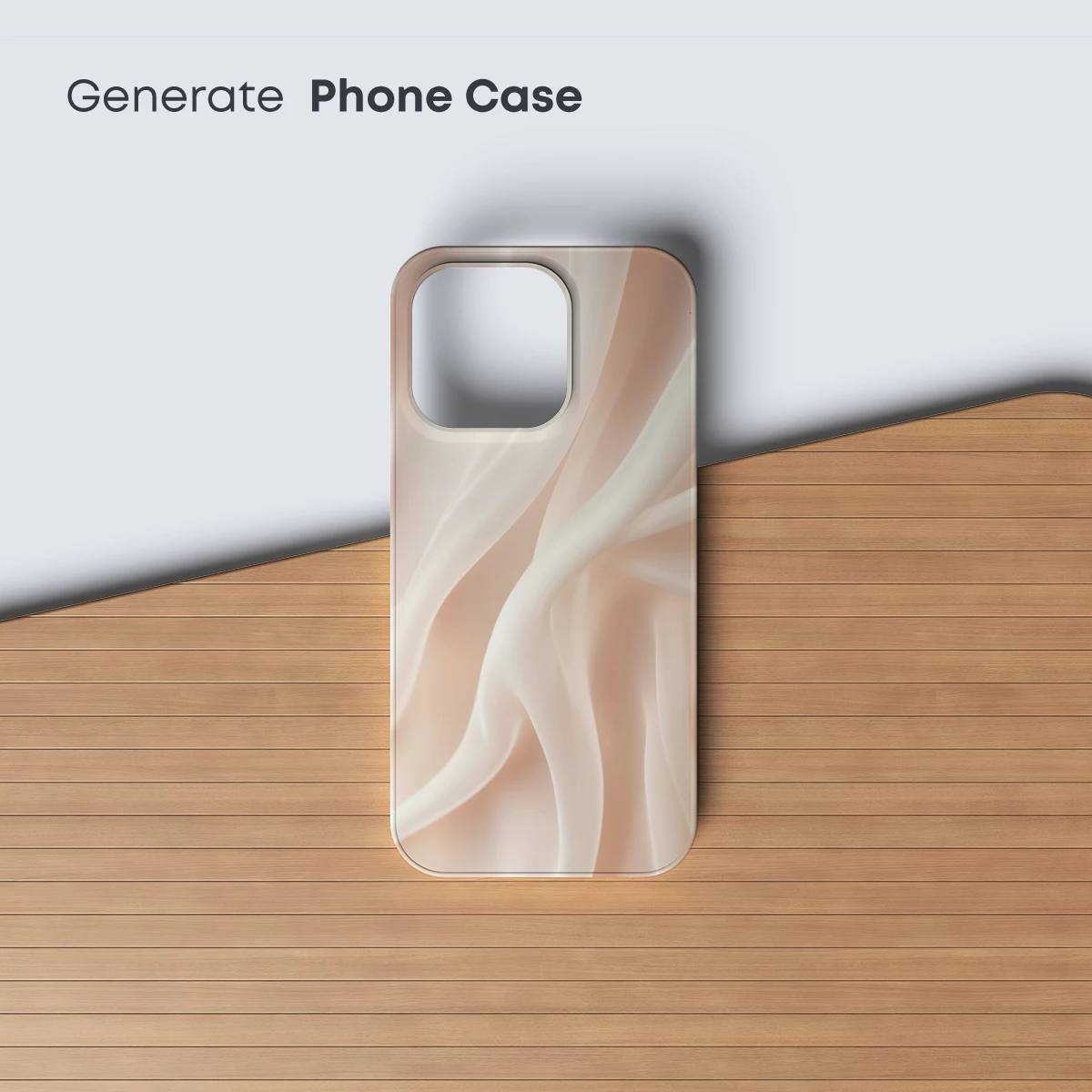 Ethereal Silk Drapes: Soft Waves of Serenity - Image 3