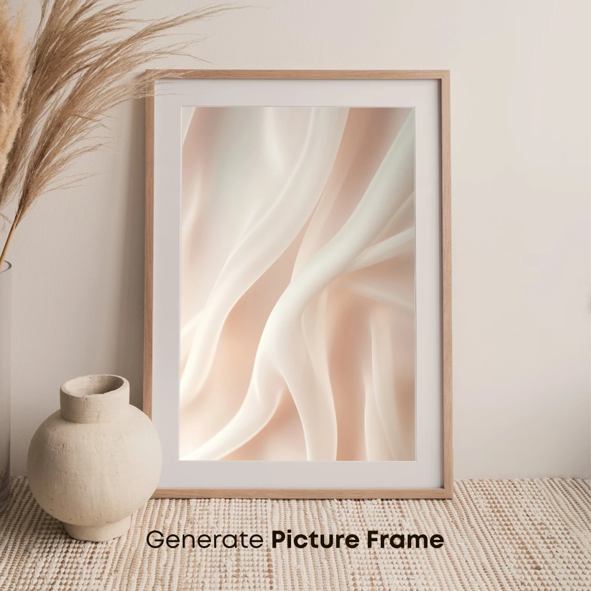 Ethereal Silk Drapes: Soft Waves of Serenity - Image 7