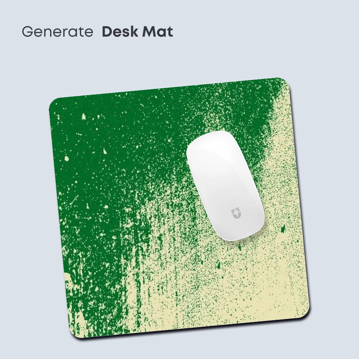 Emerald Whisper: Abstract Green Grunge Art - Image 4