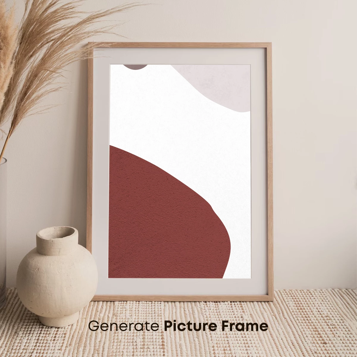 Abstract Terra Cotta Elegance - Image 7