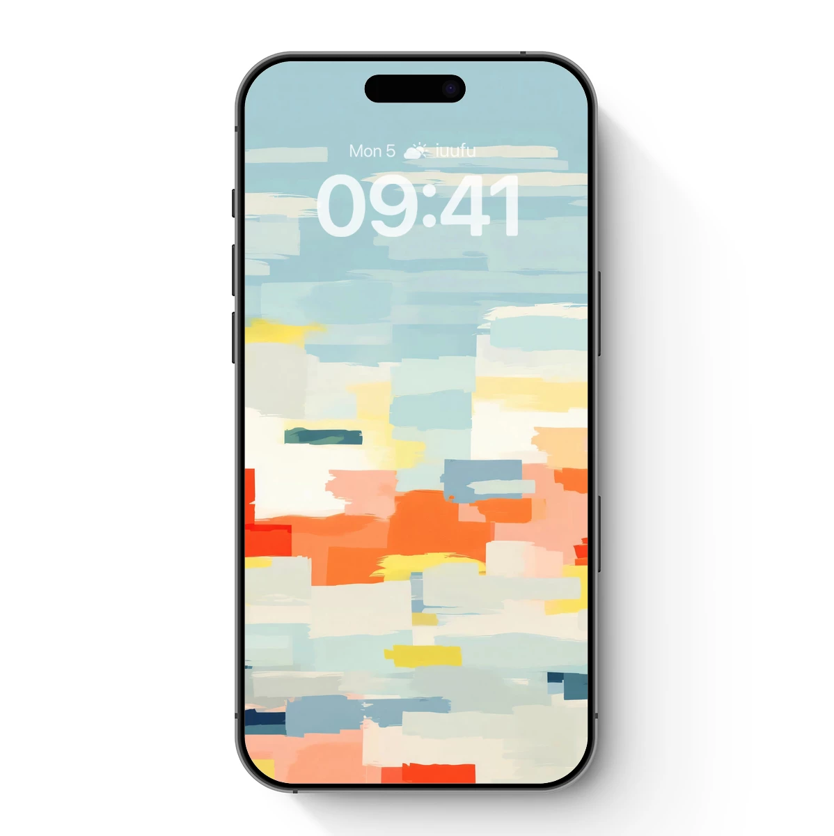 Abstract Brushstroke Symphony