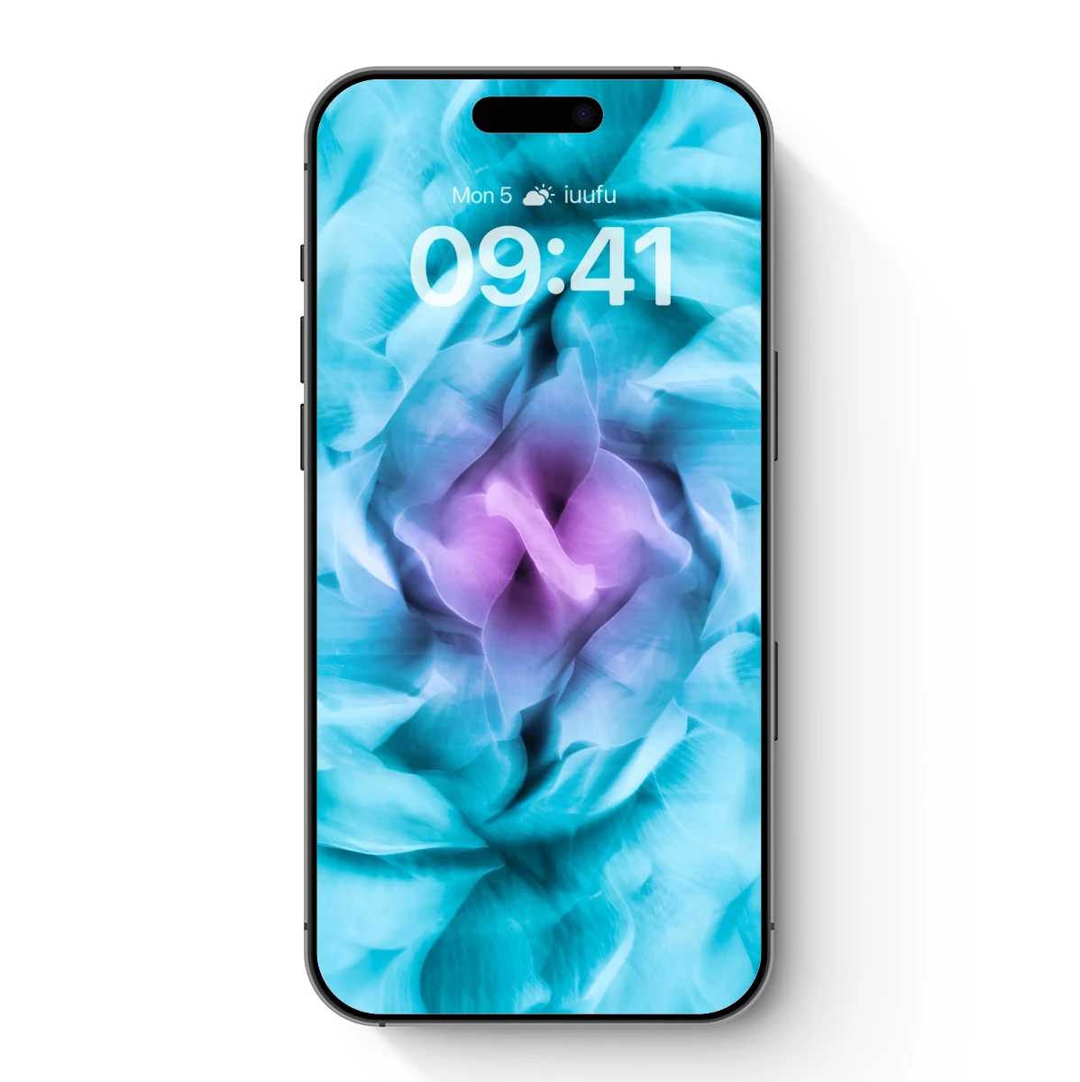 Ethereal Aqua Bloom: A Whirl of Petals in Pastel Hues