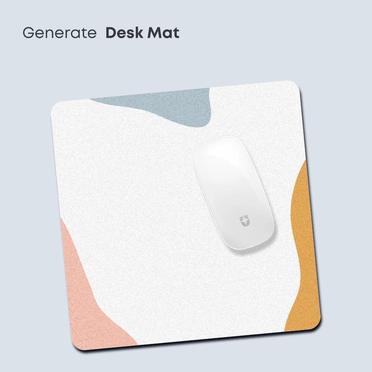 Abstract Color Harmony: Soft Shapes in Pastel Palette - Image 4