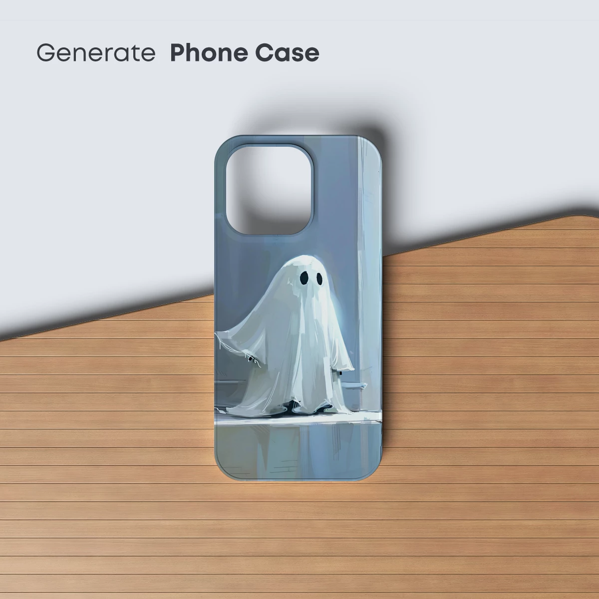 Ethereal Ghost in Urban Fog - Image 3