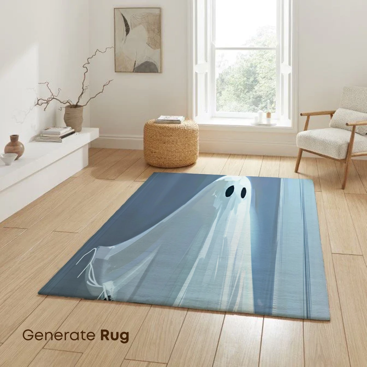 Ethereal Ghost in Urban Fog - Image 6