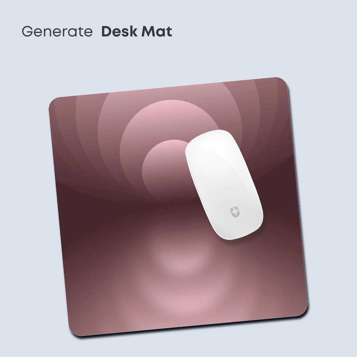 Echoes of Serenity: Concentric Circles in Soft Pink - Image 4