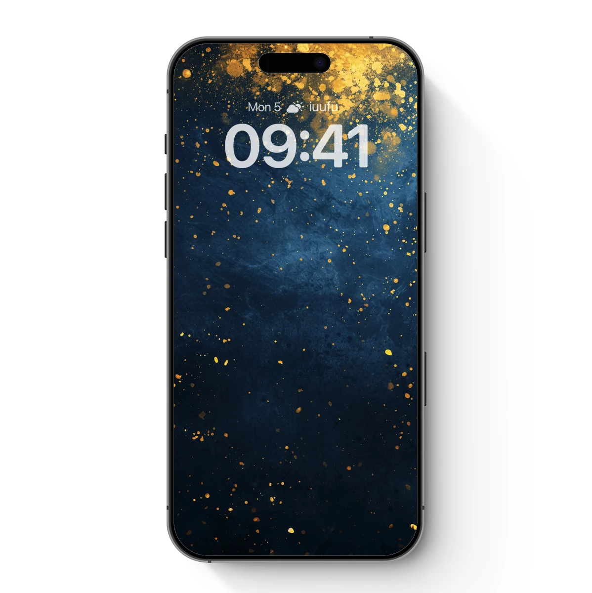 Golden Stardust Over Midnight Depths Golden Stardust Over Midnight Depths