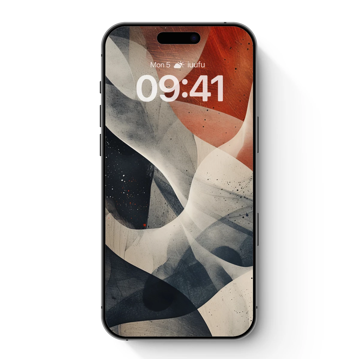 Abstract Fusion: Dynamic Waves in Monochrome and Coral