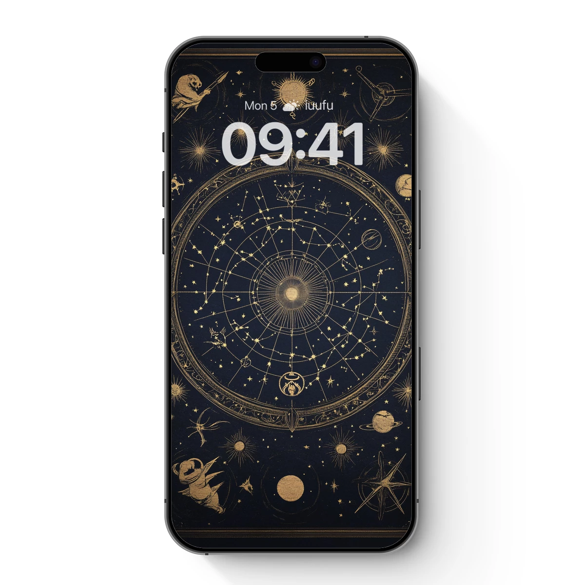 Celestial Atlas: Golden Stars and Planetary Dreams Celestial Atlas: Golden Stars and Planetary Dreams