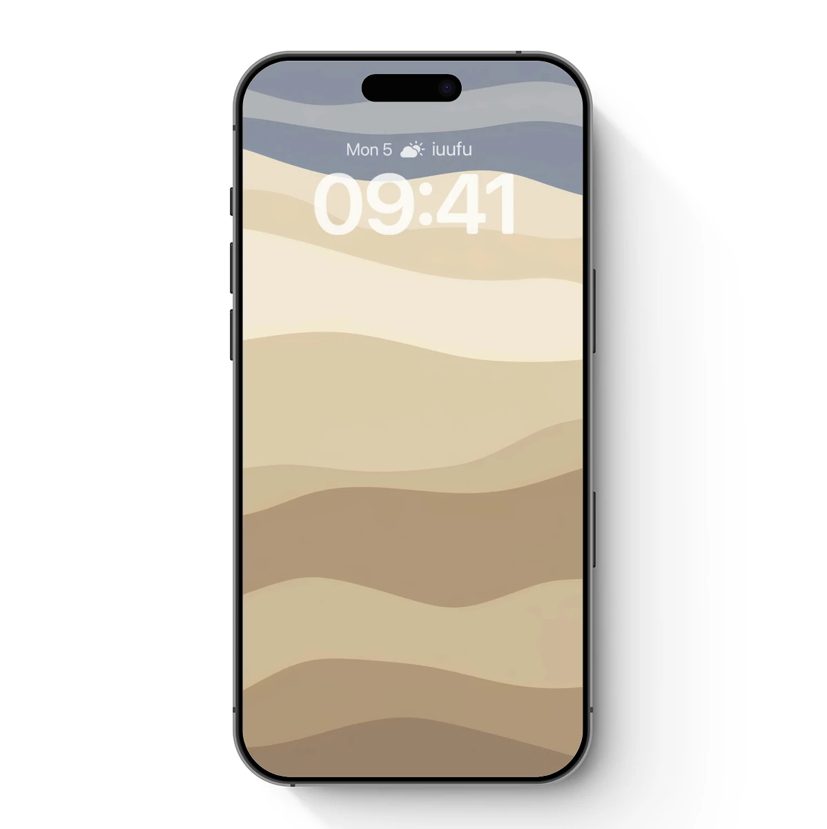 Desert Dunes in Abstract Flow