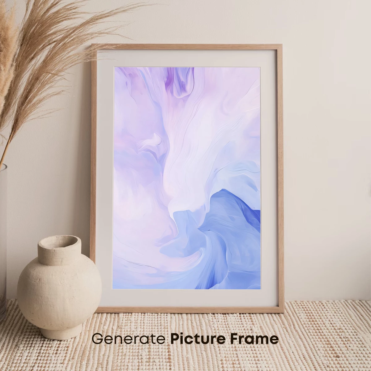 Ethereal Mist Dance: Abstract Flow in Pastel Hues - Image 7