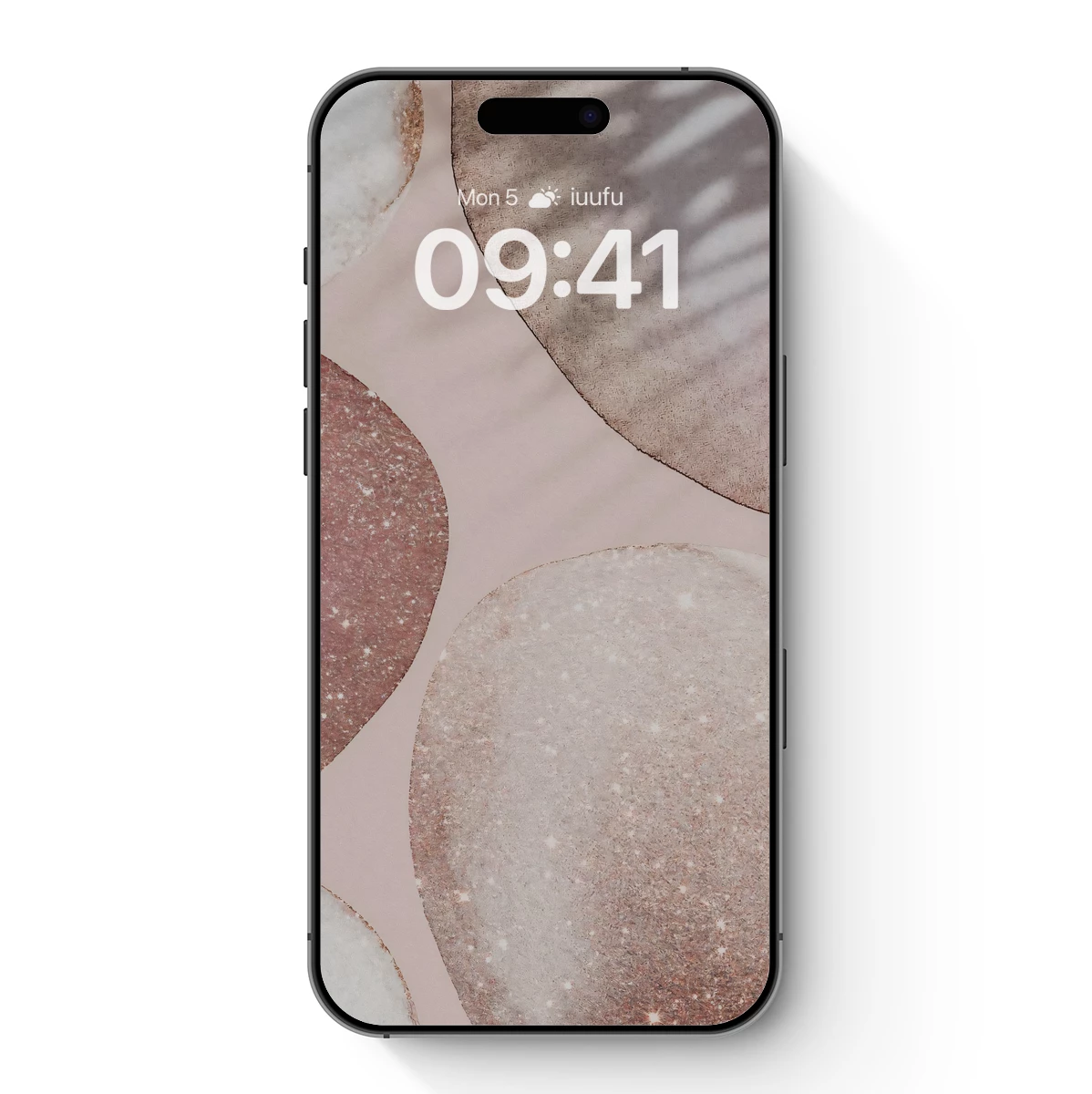 Ethereal Circles: Shadow Play on Textured Canvas