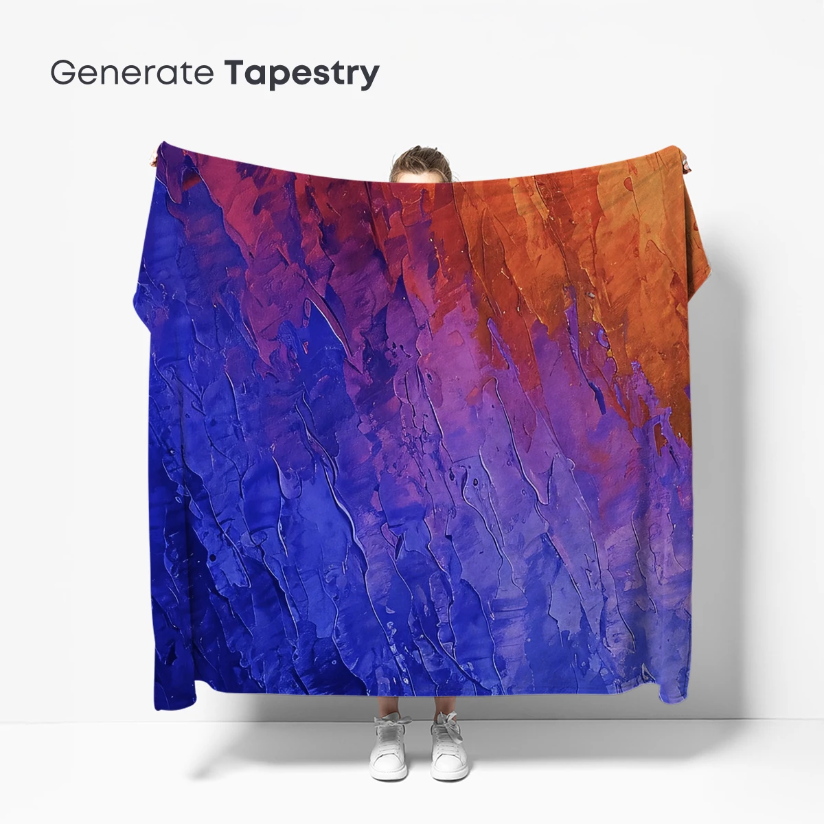 Abstract Fusion: Fire and Ice Palette - Image 5