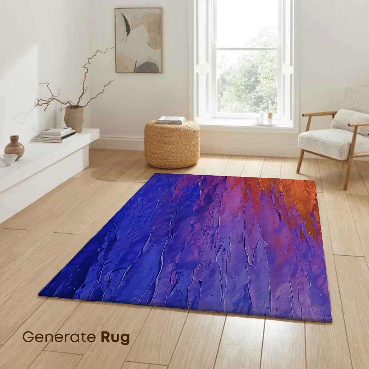 Abstract Fusion: Fire and Ice Palette - Image 6