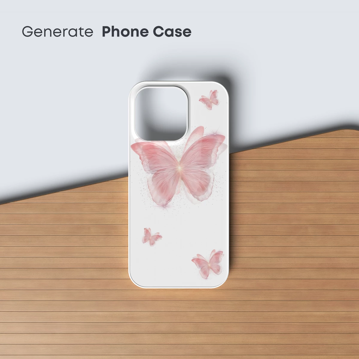 Ethereal Pink Butterflies in Flight - Image 3