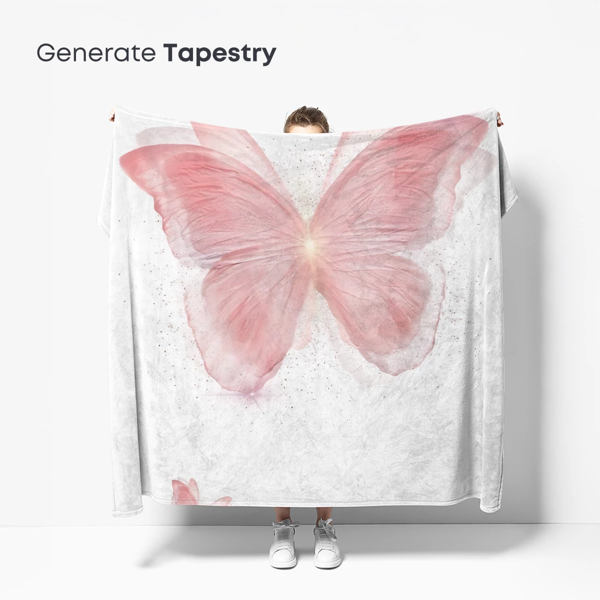 Ethereal Pink Butterflies in Flight - Image 5