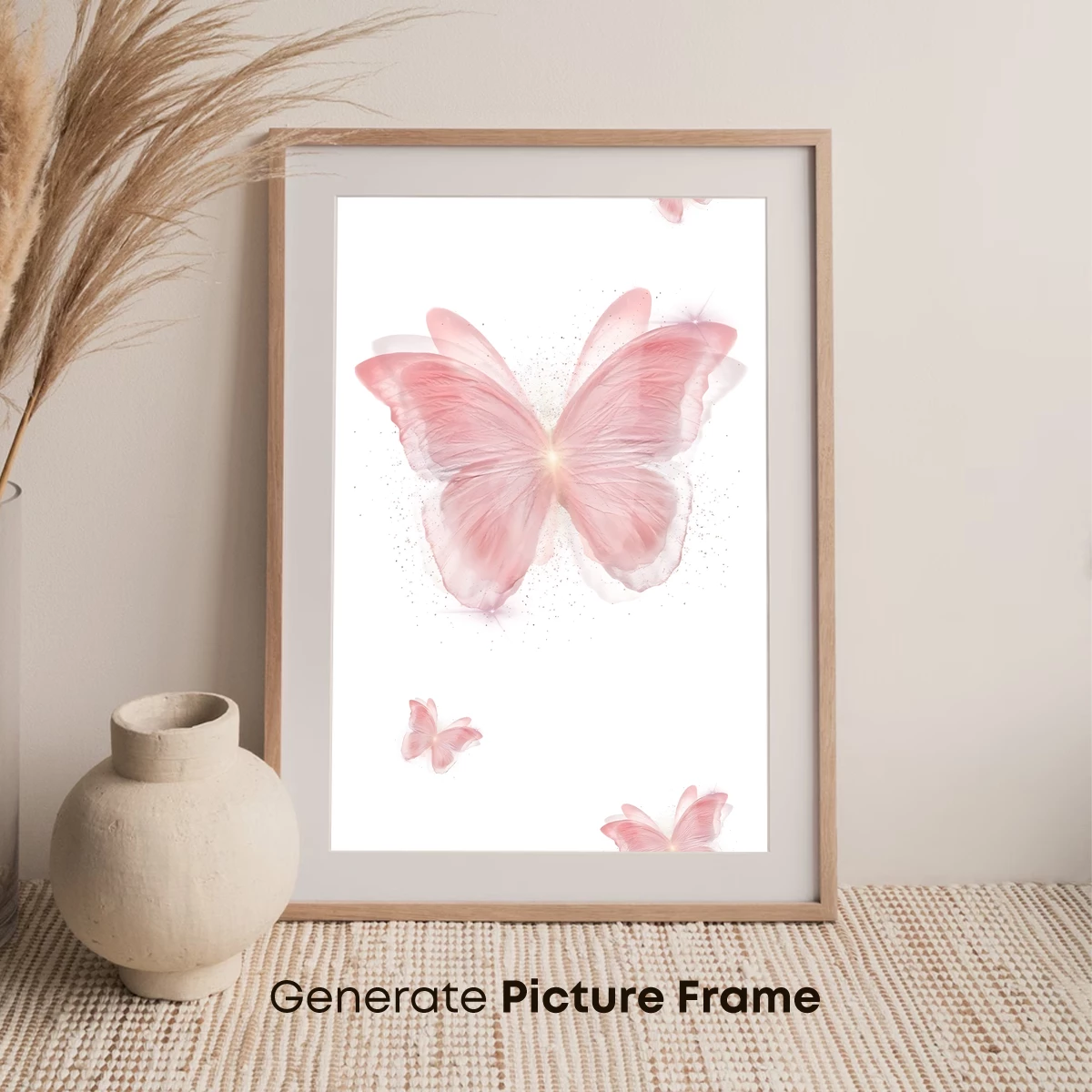 Ethereal Pink Butterflies in Flight - Image 7