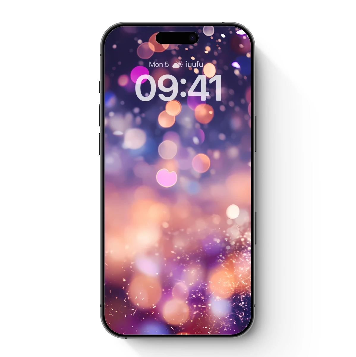 Bokeh Bliss: Heart-Shaped Lights in a Dreamy Glow