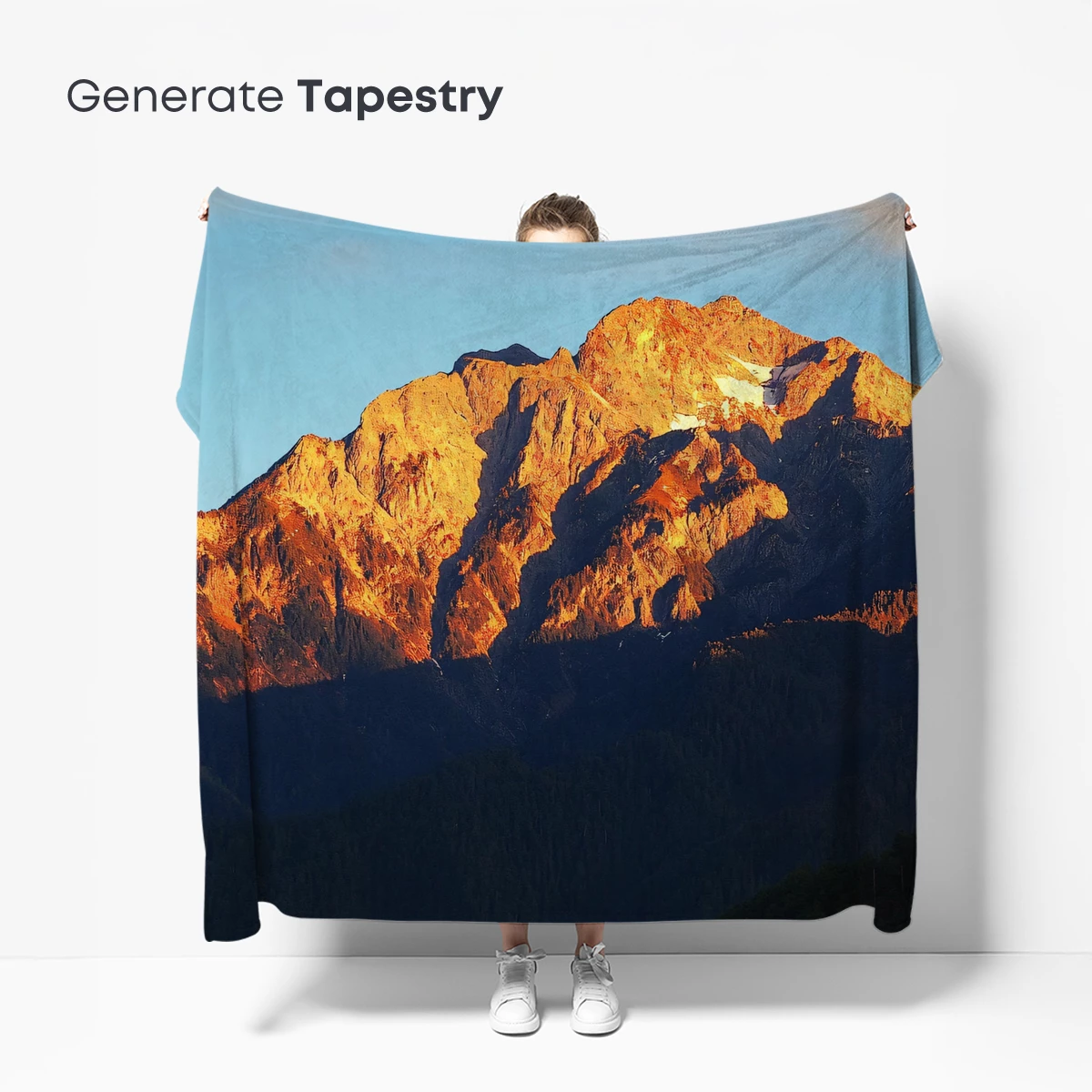 Golden Peaks at Dawn - Image 5