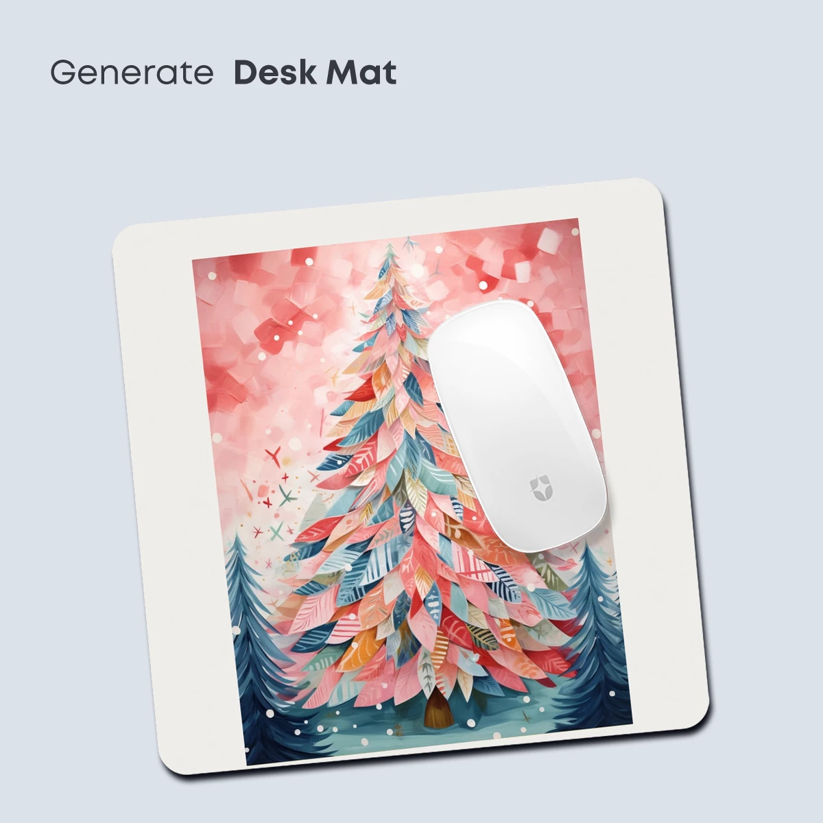 Dreamy Watercolor Christmas Tree - Image 4