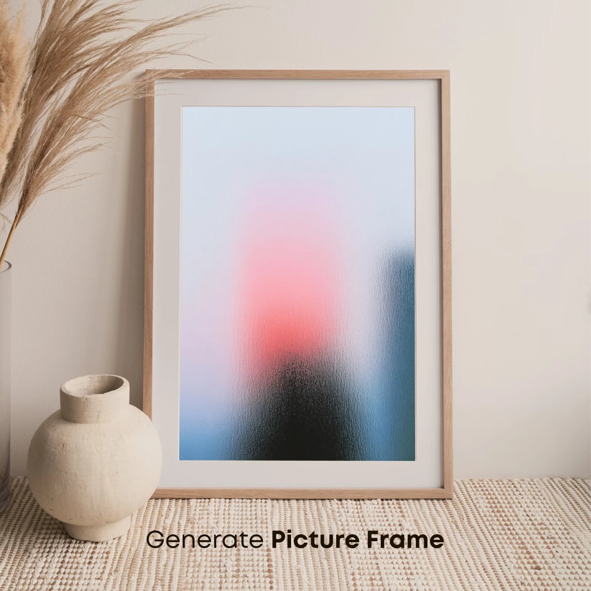 Frosted Sunset Glow: Abstract Light Play - Image 7