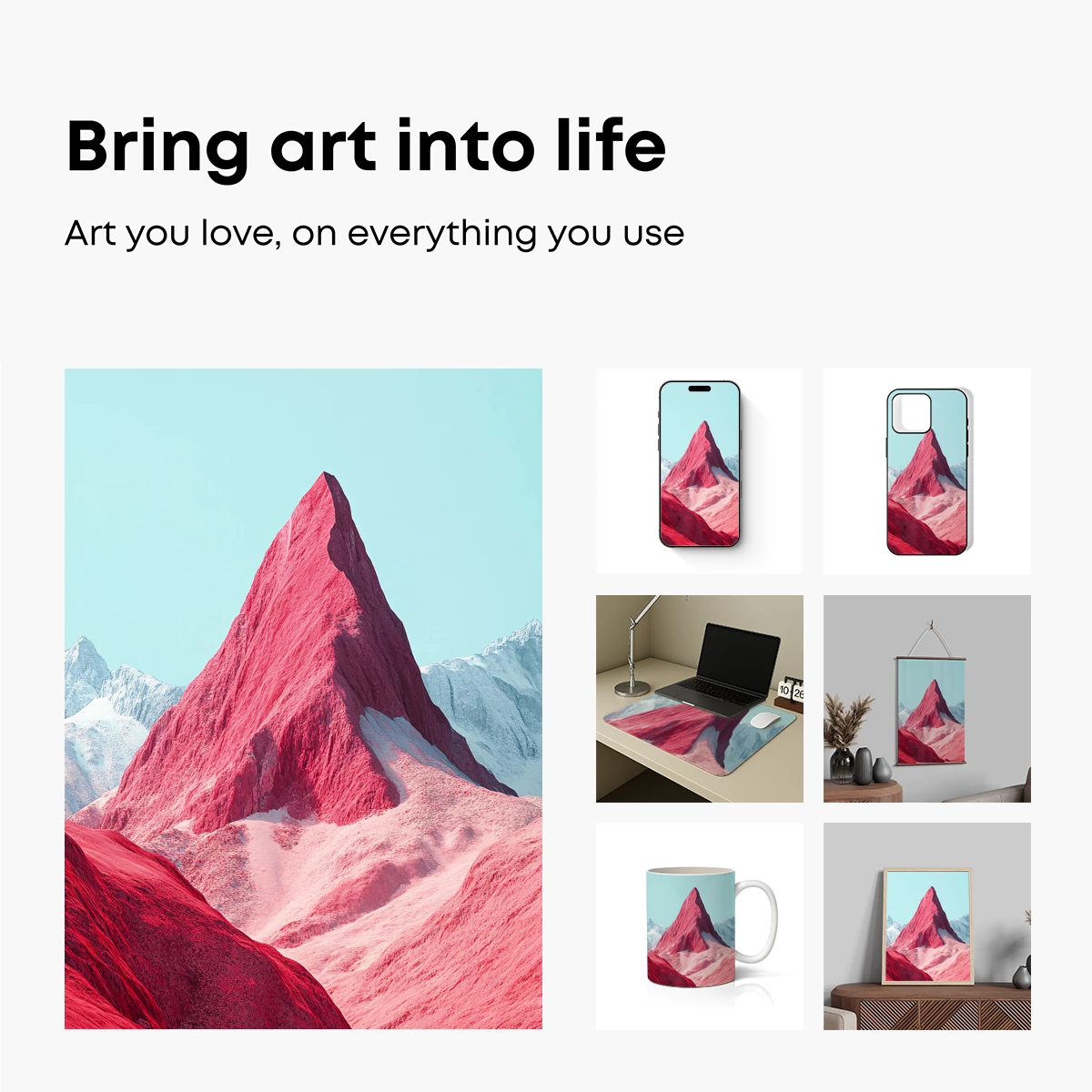 Crimson Peaks: A Surreal Mountain Odyssey - Image 2