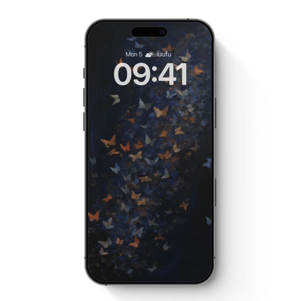 Butterfly Swarm in Twilight Hues