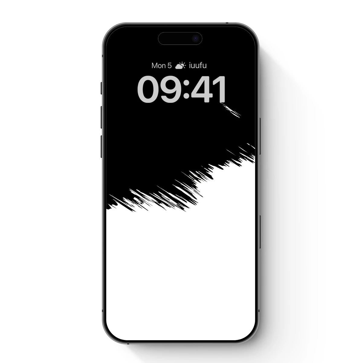 Abstract Brushstroke Divide