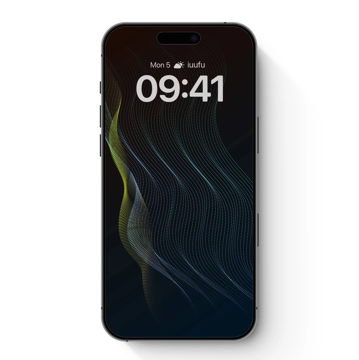 Digital Wave Symphony: Dot Art Elegance