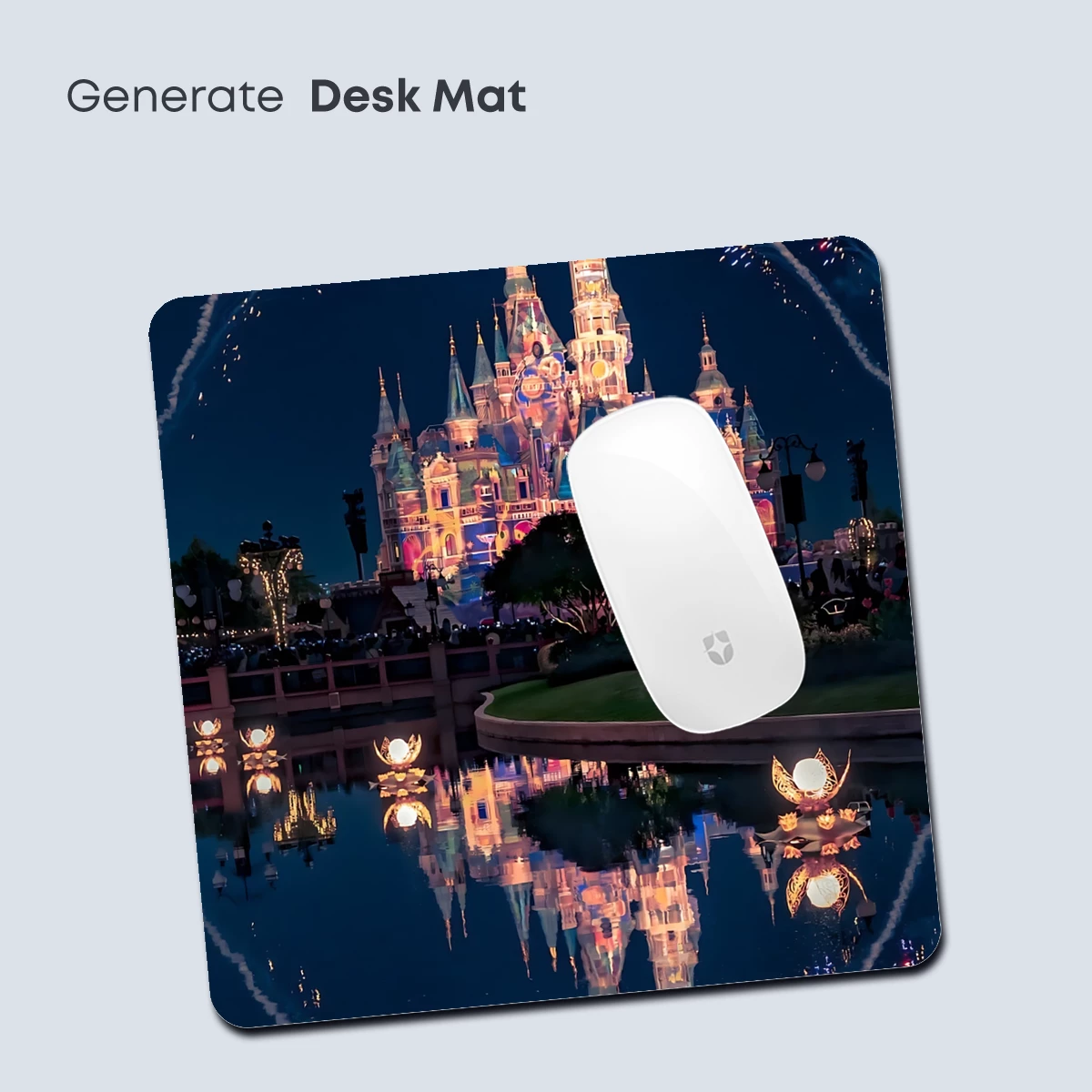 Enchanted Castle Under Fireworks Symphony - Image 4