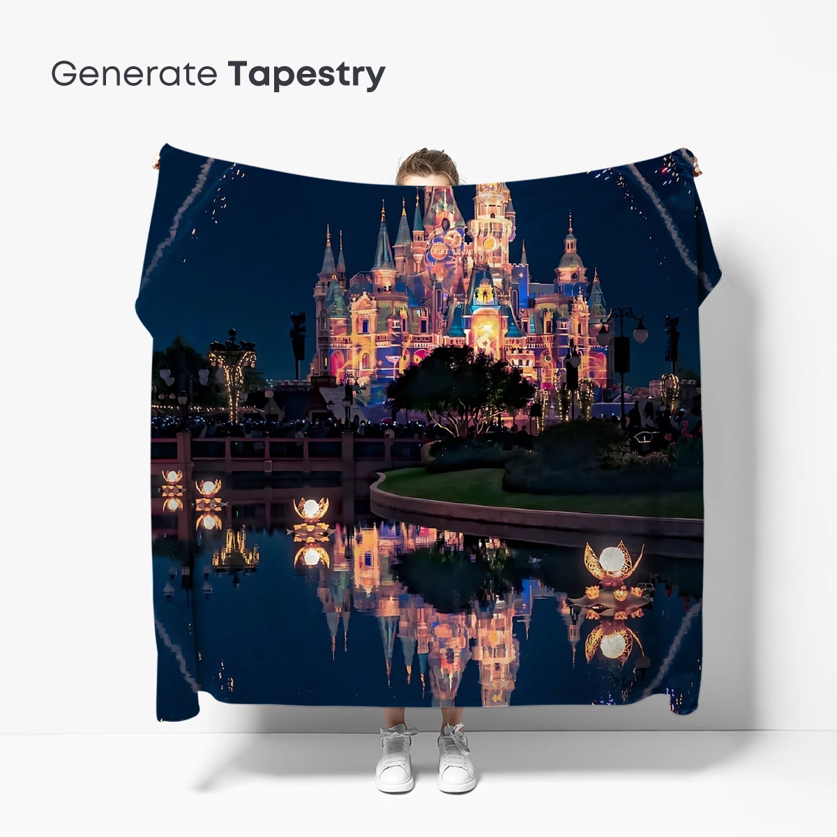 Enchanted Castle Under Fireworks Symphony - Image 5