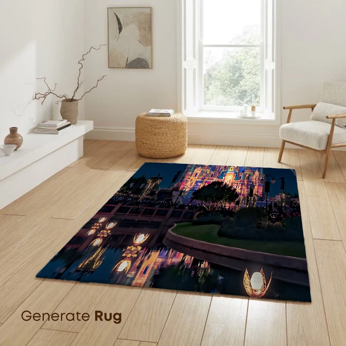 Enchanted Castle Under Fireworks Symphony - Image 6