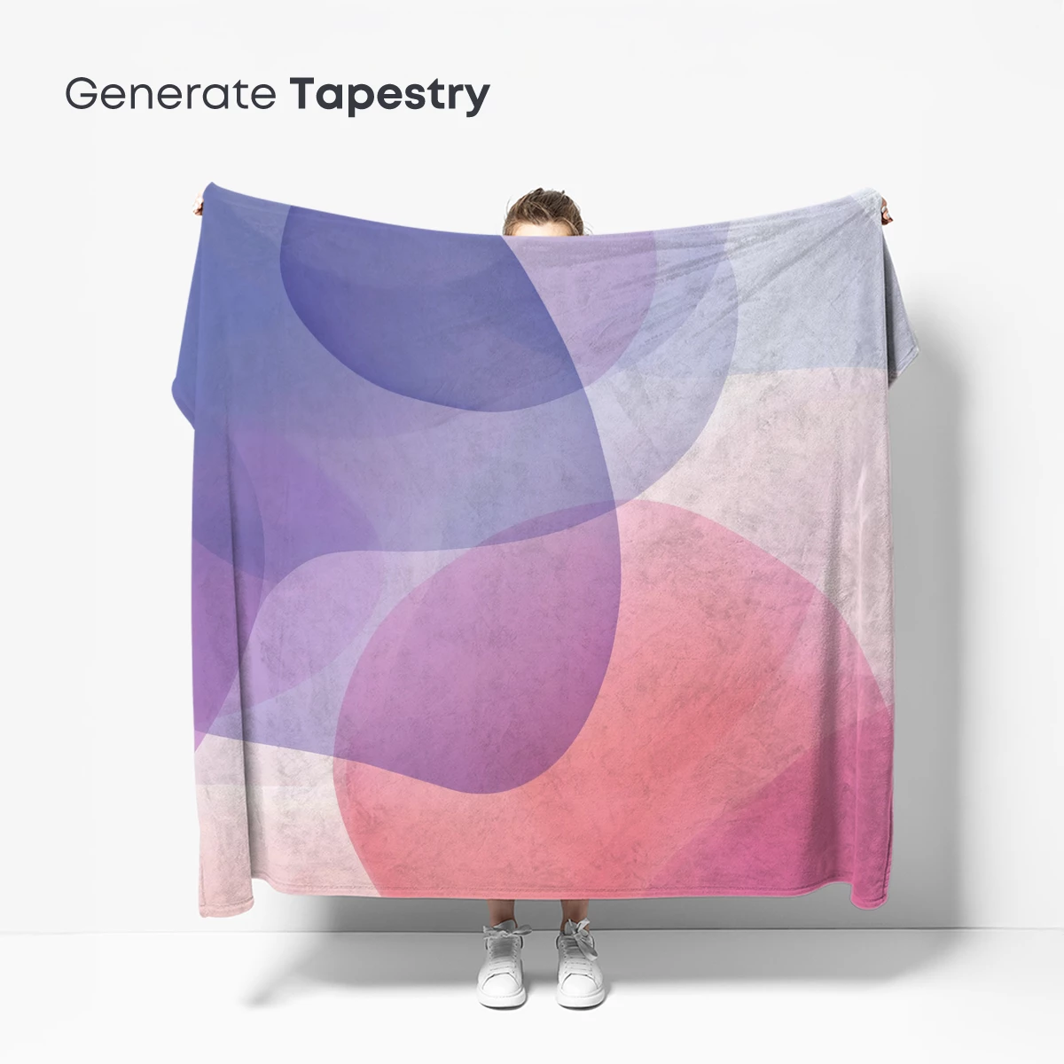 Ethereal Blob Symphony: Pastel Fusion Art - Image 5