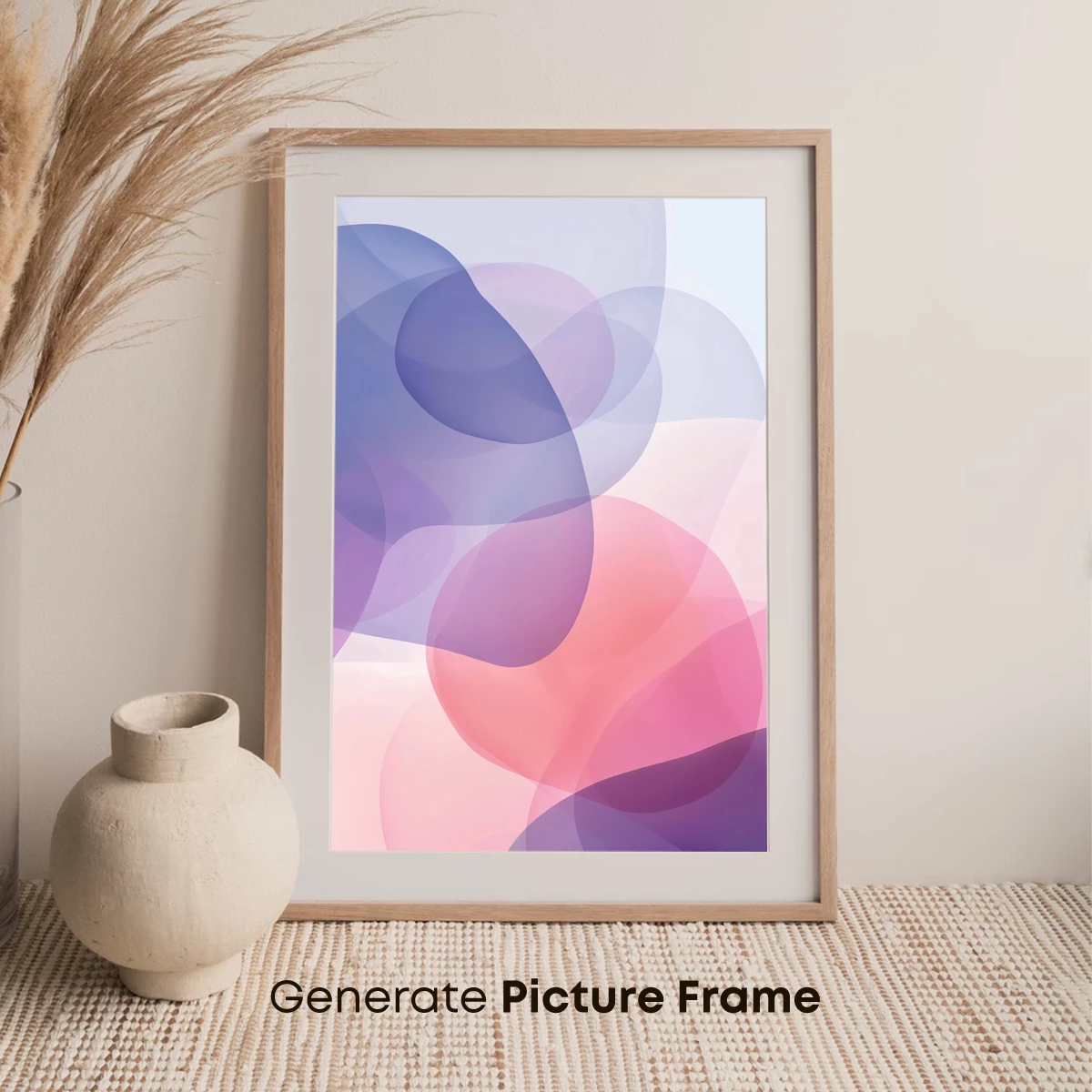 Ethereal Blob Symphony: Pastel Fusion Art - Image 7