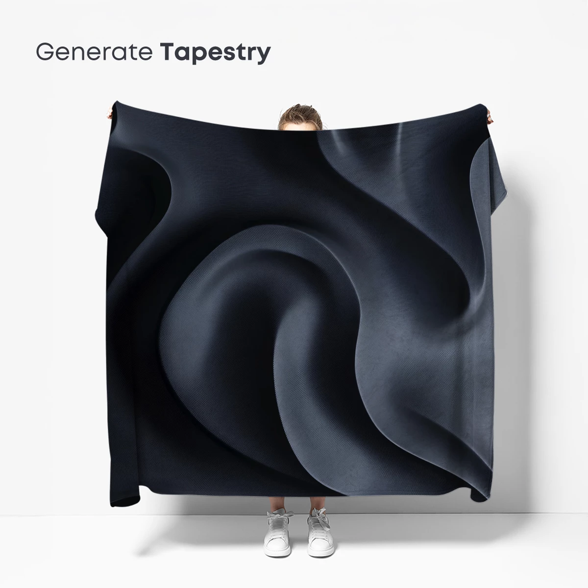 Ethereal Dark Waves: A Textured Odyssey - Image 5