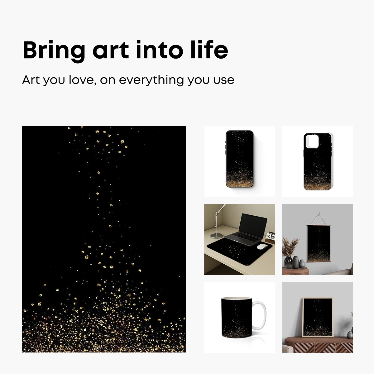 Golden Stardust Cascade - Image 2