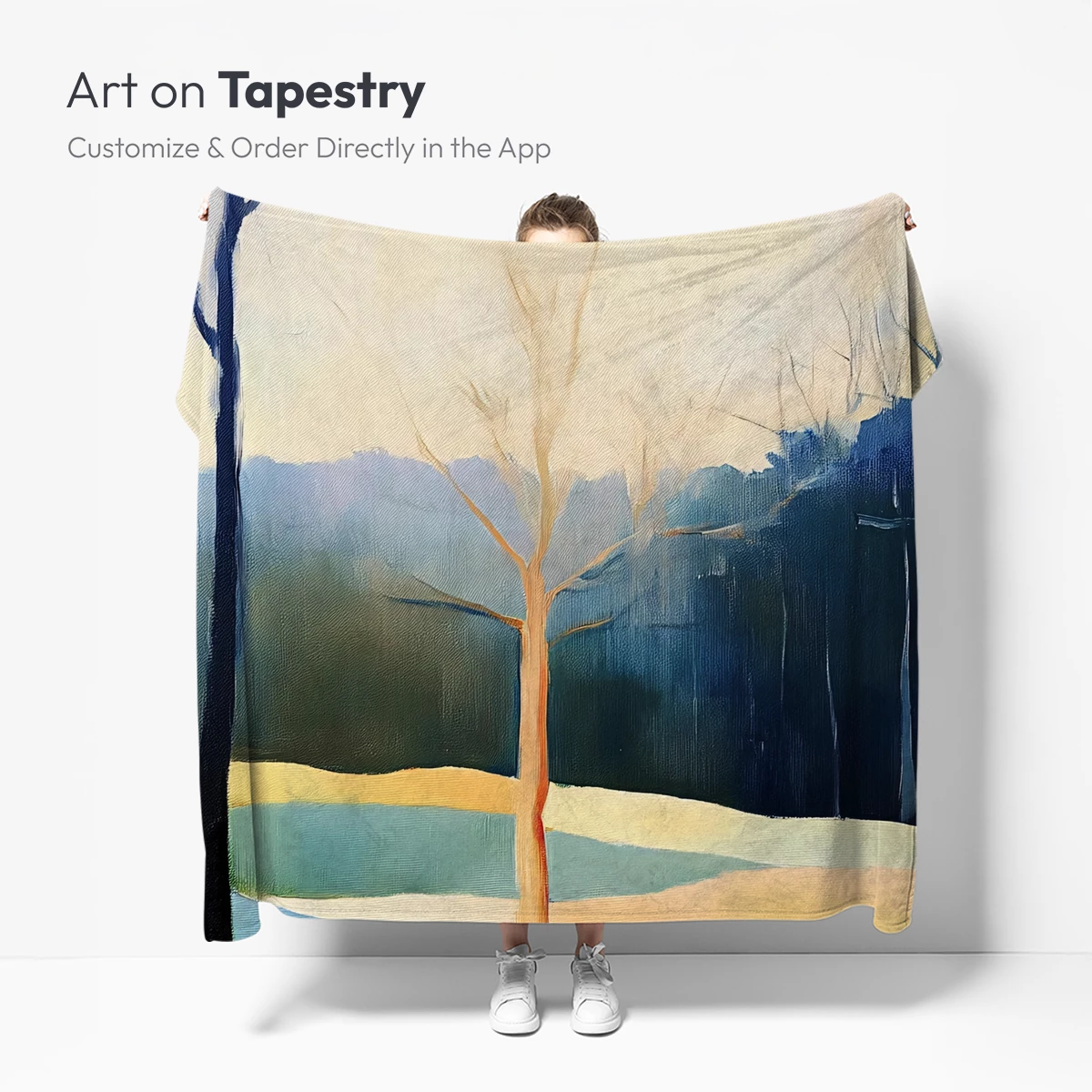 Bare Trees at Dusk: A Serene Landscape Symphony - Image 5